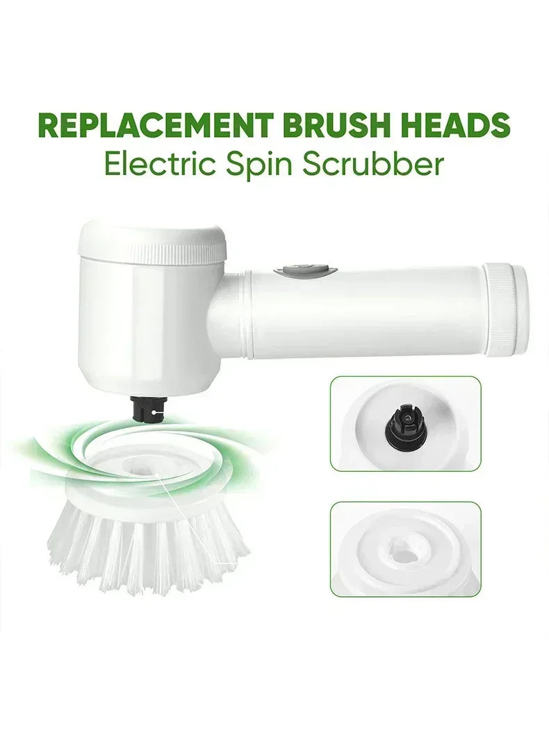 Limpia Sin Esfuerzo En Segundos - Cordless Spin Scrubber 5 en 1