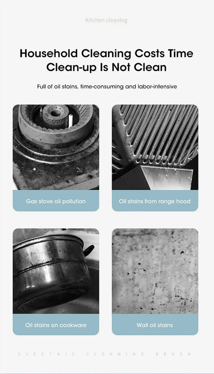 Limpia Sin Esfuerzo En Segundos - Cordless Spin Scrubber 5 en 1